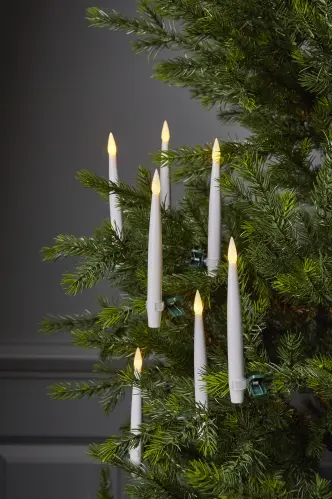 Julgransbelysning - Antikljus Led - 10 st - 15,5 cm - www.frokenfraken.se
