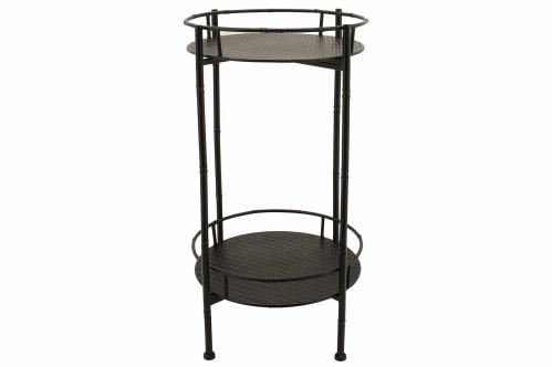 Brickbord Metall Bambu Svart - 33 x 63 cm - www.frokenfraken.se