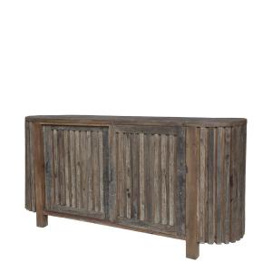 Skåp med Skjutdörrar - Natur - 77 x 152 x 44 cm - www.frokenfraken.se