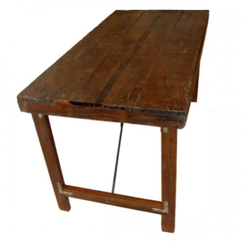 Matbord - Gammalt Vintage - ca 180 x 89 cm - www.frokenfraken.se