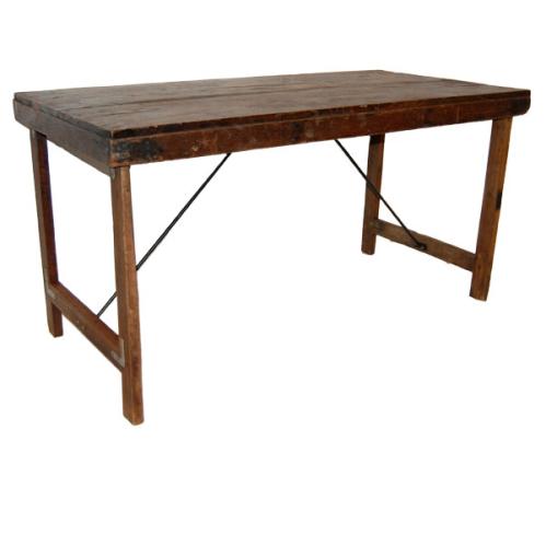 Matbord - Gammalt Vintage - ca 180 x 89 cm - www.frokenfraken.se