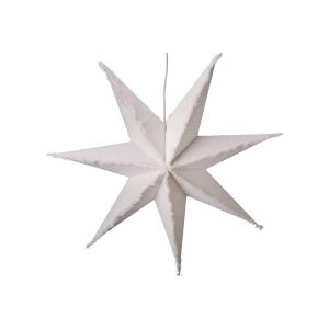Adventsstjärna - Vit - 68 + 150 cm - www.frokenfraken.se