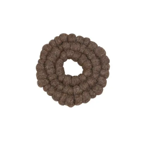 Grytunderlägg - Dot - Brun - Ø19 cm - www.frokenfraken.se
