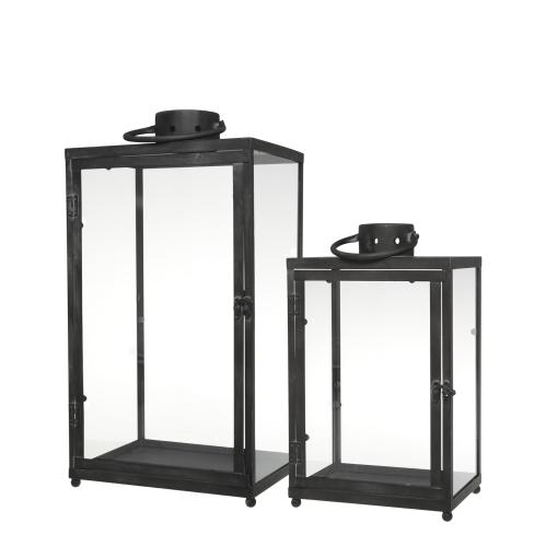 Lykta - Antik Mässing - 2 Storlekar - 55 & 40 cm - www.frokenfraken.se
