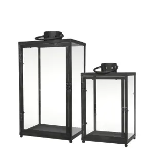 Lykta - Antik Mässing - 2 Storlekar - 55 & 40 cm - www.frokenfraken.se