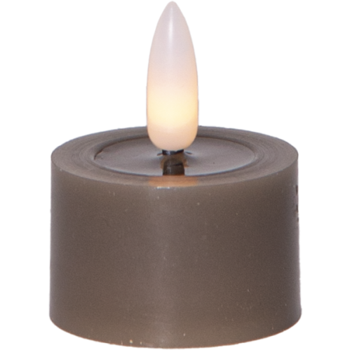 Batteriljus - LED Värmeljus 5 cm - Flamme Flow - Mullvad - 2 st - www.frokenfraken.se