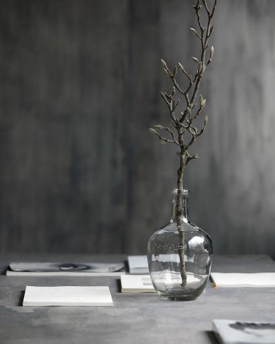 Glasflaska - Vas - Damejeanne - 29 cm - www.frokenfraken.se
