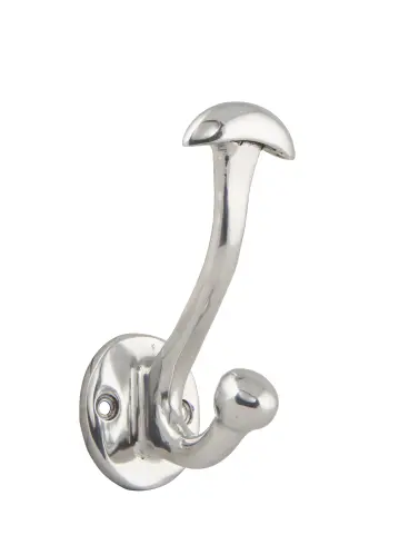 Klädhängare - Krok - Silver - 5 x 13 cm - www.frokenfraken.se