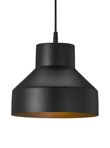 taklampa - Solo - Matt svart 26cm - www.frokenfraken.se