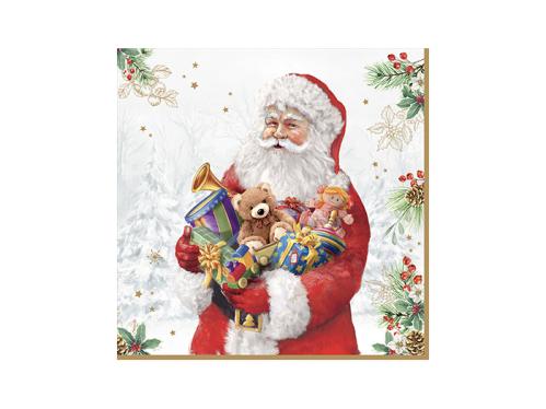 Servetter - Tomte - 20 st - 33 x 33 cm - www.frokenfraken.se