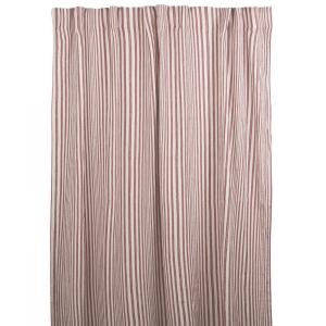 Gardiner Multibandslängder - Karin Röd - 2 X 120 X 250 CM - www.frokenfraken.se