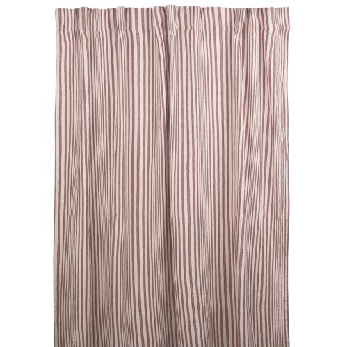 Gardiner Multibandslängder - Karin Röd - 2 X 120 X 250 CM - www.frokenfraken.se