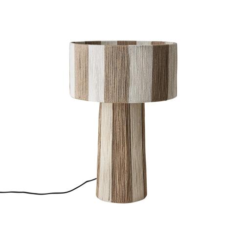 Bordslampa M - Elfenben/natur - Ø16/31 x 49 cm - www.frokenfraken.se