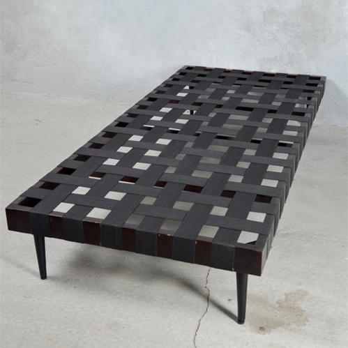 Dagbädd - Trä/Järn/Duk - 180 x 30 cm - www.frokenfraken.se