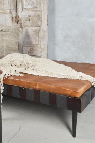 Dagbädd - Trä/Järn/Duk - 180 x 30 cm - www.frokenfraken.se