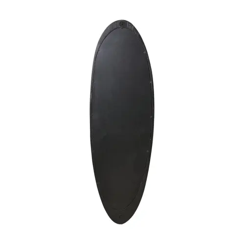Spegel - Portland - Svart oval träram - 100 x 31 cm - www.frokenfraken.se