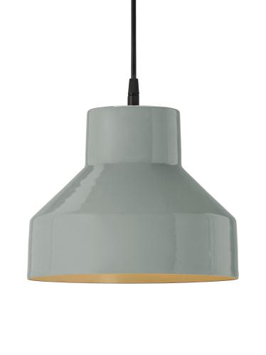 taklampa - Solo - Blank grå 26cm - www.frokenfraken.se