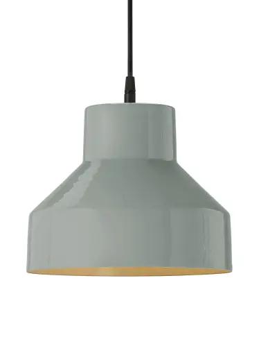 taklampa - Solo - Blank grå 26cm - www.frokenfraken.se