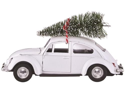 Bubbla med julgran på taket - 12 cm - www.frokenfraken.se