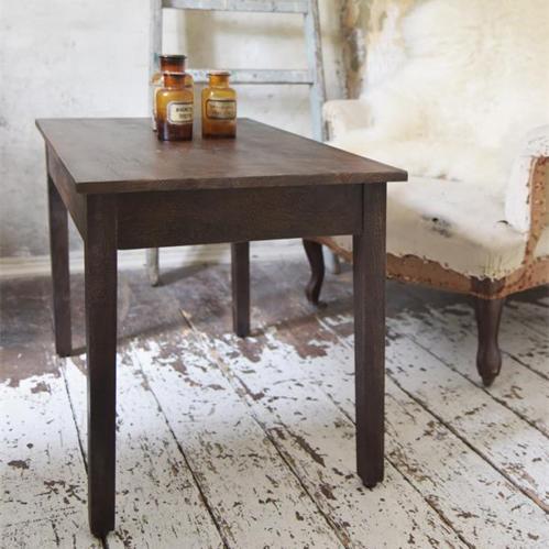 Matbord - Antik Brun - 80 x 50 cm - www.frokenfraken.se