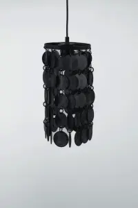 Taklampa - Yoko - Svart - Ø15 x 31 cm - www.frokenfraken.se