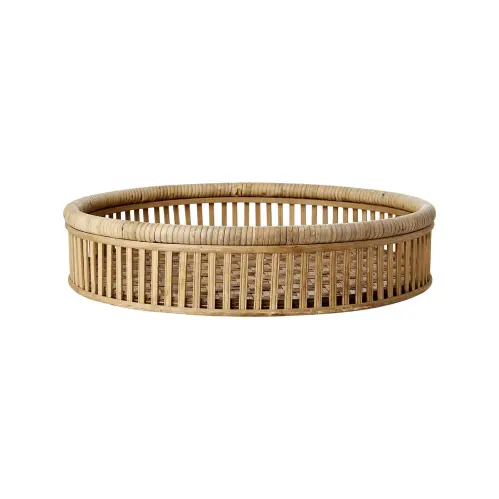 Brickor - set om 3 - Natur - Ø36 x 9 cm - www.frokenfraken.se