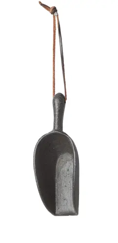 Skopa - Gjutjärn med rep - 8 x 3 cm - www.frokenfraken.se