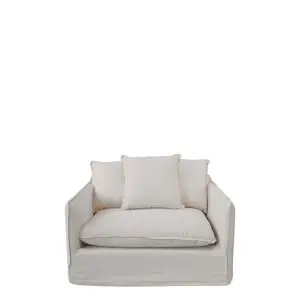 Fåtölj av Linne - 75 x 110 x 95 cm - www.frokenfraken.se