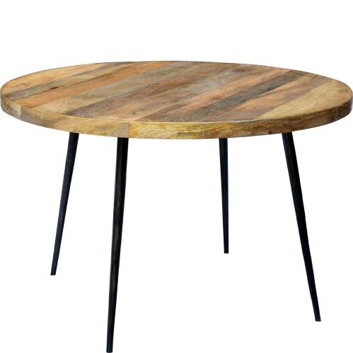 Matbord - Runt - Mango Wood - Ø120 cm - www.frokenfraken.se