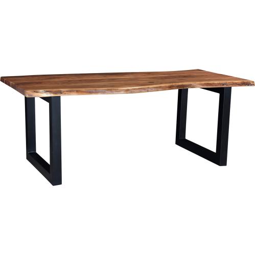 Matbord - Massivt trä - 76 x 210 x 100 cm - www.frokenfraken.se