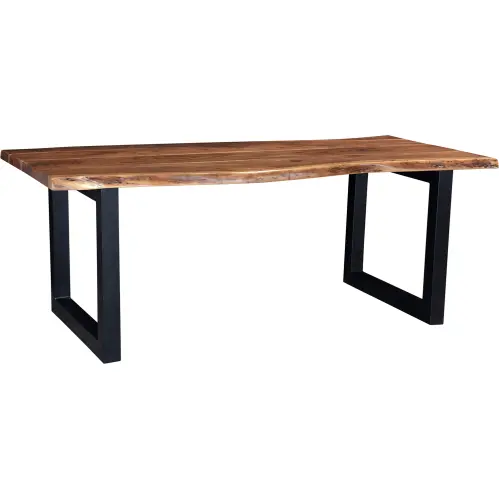 Matbord - Massivt trä - 76 x 210 x 100 cm - www.frokenfraken.se