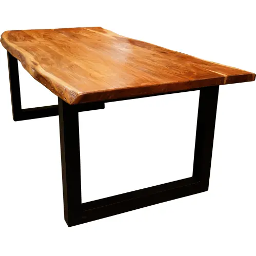 Matbord - Massivt trä - 76 x 210 x 100 cm - www.frokenfraken.se