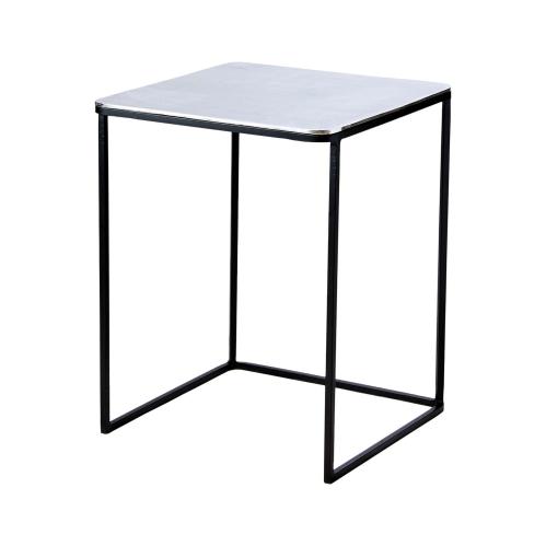 Bord - 2 storlekar - Nickelfärgad - 47 x 47 x 56 cm - www.frokenfraken.se