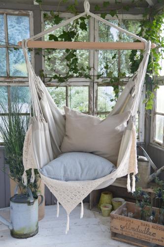 Hammock - Stol - Beige - 124 x 100 cm - www.frokenfraken.se