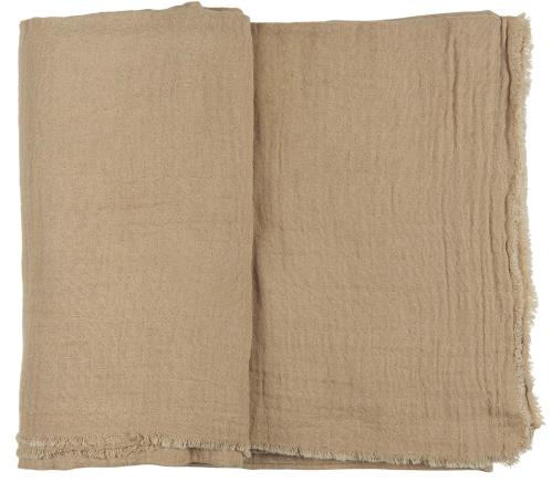 Bordsduk dubbelvävt sand - 250 X 140 CM - www.frokenfraken.se