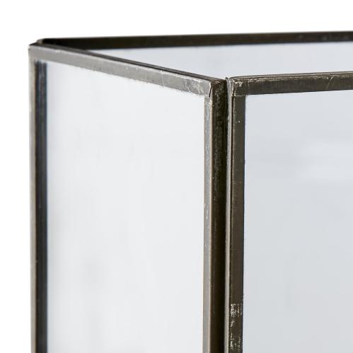 Lykta L - Svart - 12 x 12 x 40 cm - www.frokenfraken.se