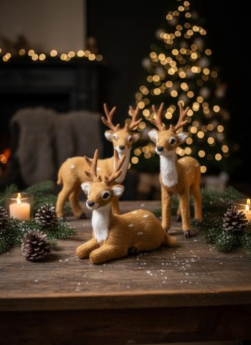 Rådjur - Bambi - Julpynt - 1 ST - 12-17 cm - www.frokenfraken.se