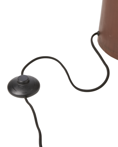 Golvlampa - Svamp Brun - Ø22/48 x 120 cm - www.frokenfraken.se