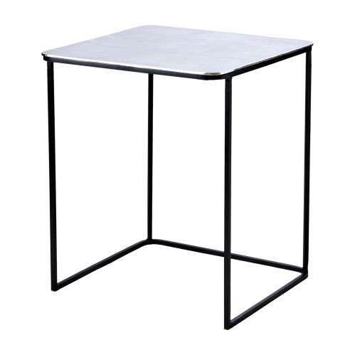 Bord - 2 storlekar - Nickelfärgad - 47 x 47 x 56 cm - www.frokenfraken.se