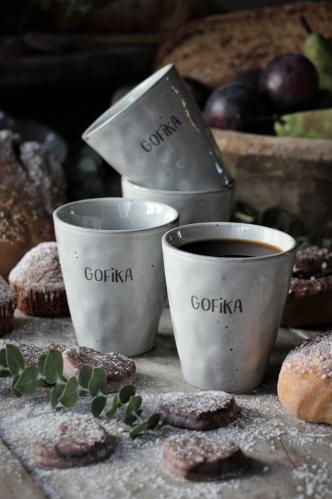 Mugg - Gofika - 7,5 x 7,5 x 8 cm - www.frokenfraken.se