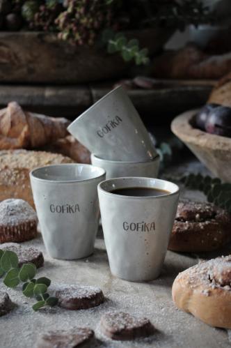 Mugg - Gofika - 7,5 x 7,5 x 8 cm - www.frokenfraken.se