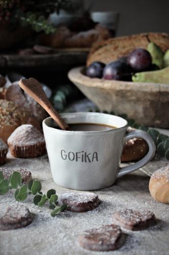 Mugg Med Handtag - Gofika - 14,2 x 10,5 x 7,6 CM - www.frokenfraken.se