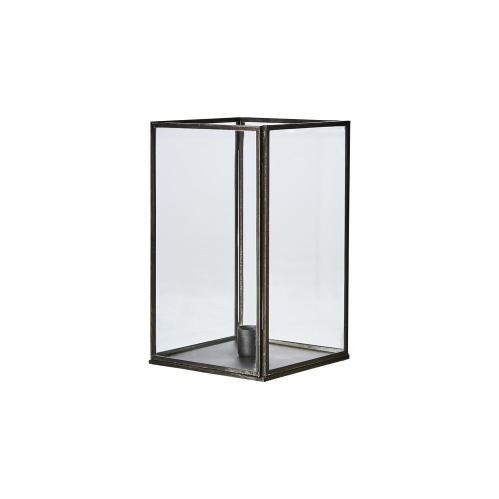 Lykta S - Svart - 12 x 12 x 20 cm - www.frokenfraken.se