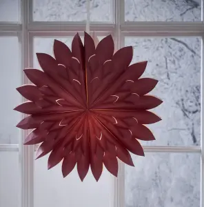 Adventsstjärna - Röd - 60cm - www.frokenfraken.se