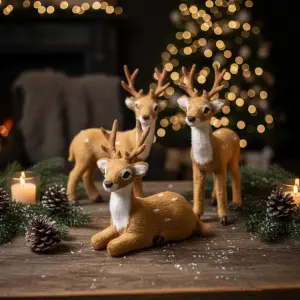 Rådjur - Bambi - Julpynt - 1 ST - 12-17 cm - www.frokenfraken.se