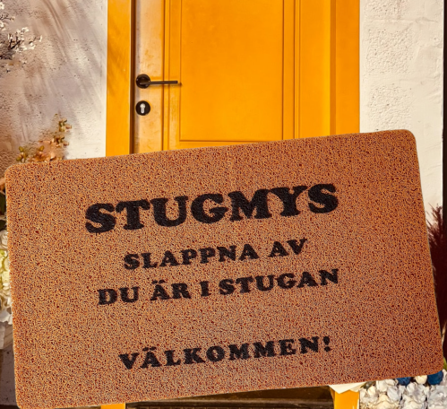 Dörrmatta - Stugmys - 45 x 75 cm - www.frokenfraken.se