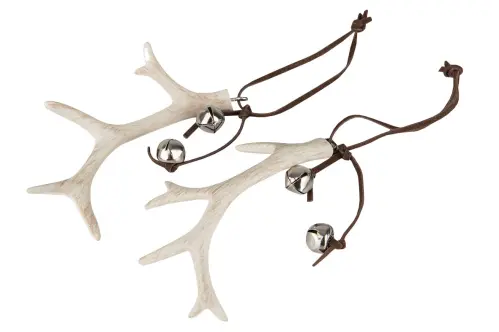 Renhorn med hänge - Natur - 2-pack - www.frokenfraken.se