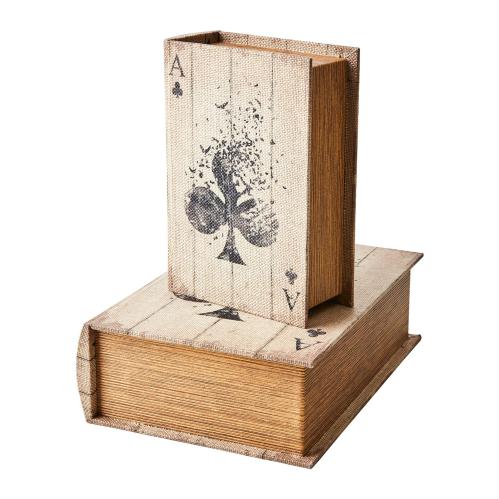 Förvaringsbok - Boklåda - 2 storlekar - Svart - 27 x 19 x 8 cm - www.frokenfraken.se