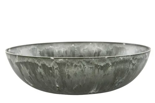 Skål - Concrete - Grå - 38 x 10 cm - www.frokenfraken.se