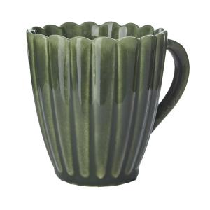 Kopp - Hulda - 6-pack - Grön - Ø9 x 10 cm - www.frokenfraken.se